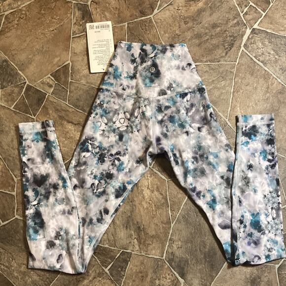 NWT Lululemon Align HR Pant 28” Kaleidoscope Floral Sz 2 - Picture 12 of 12